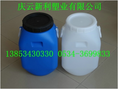25升開口方塑料桶，25L開口塑料桶，25KG塑料桶新利塑業(yè)供應(yīng).