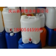 10升水嘴塑料桶，10公斤水龍頭塑料桶，10L白色塑料桶.