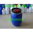 25L蘭色化工塑料桶，25升包箍塑料桶，25公斤塑料桶新利塑業(yè)生產(chǎn).